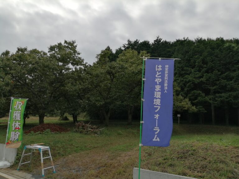 味覚食育体験受付現場